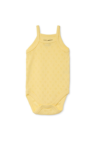 ebebek Hello Baby HelloBaby Kız Bebek Jakarlı Body Çıtçıtlı Bisiklet Yaka Kıs...