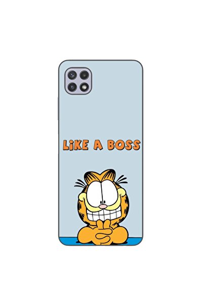 OEM Husa compatibila cu Samsung Galaxy A22 5G Silicon Gel Tpu Model Garfield ...