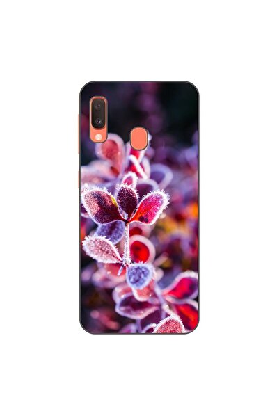 OEM Husa compatibila cu Samsung Galaxy A20e Silicon Gel Tpu Model Flori Inghe...