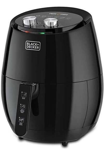 Black and Decker Af350-B5 4.5 لتر/1.3 كجم - تحكم يدوي في القلي الهوائي