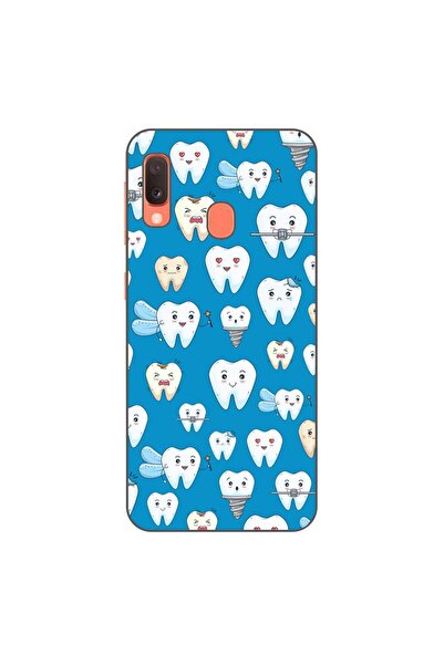 OEM Husa compatibila cu Samsung Galaxy A20e Silicon Gel Tpu Model Dentist Pat...