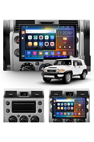 Carplayer شاشة أندرويد لسيارة تويوتا إف جي كروزر مقاس 13 بوصة مع دعم أبل كار ...