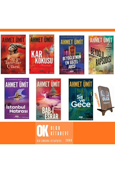 Yapı Kredi Yayınları Ahmet Ümit 7 Kitap Set/ Kayıp Tanrılar Ülkesi - kar Koku...