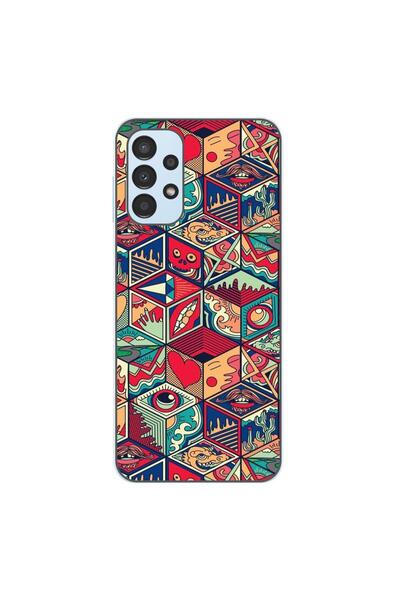 OEM Husa compatibila cu Samsung Galaxy A13 4G Silicon Gel Tpu Model Pop Art G...
