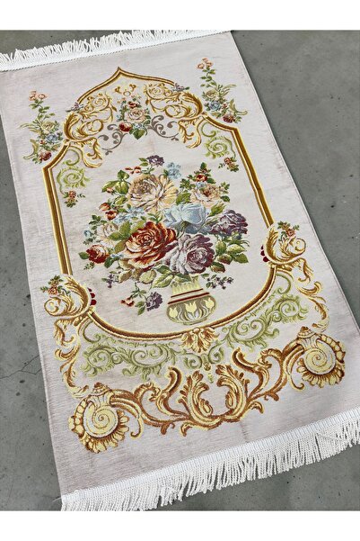 AYHANHOME Twisted Fringed Woven Dowry Gift Prayer Rug