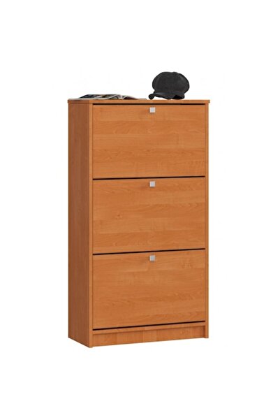 Akord Furniture Factory Pantofar, 3 compartimente, PAL, 113x60x28.5cm, Mesteacăn