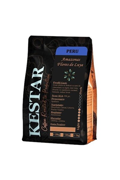 KESTAR Cafea Specială, Proaspăt Prăjită, Boabe, PERU Amazonas Flores de Luya ...