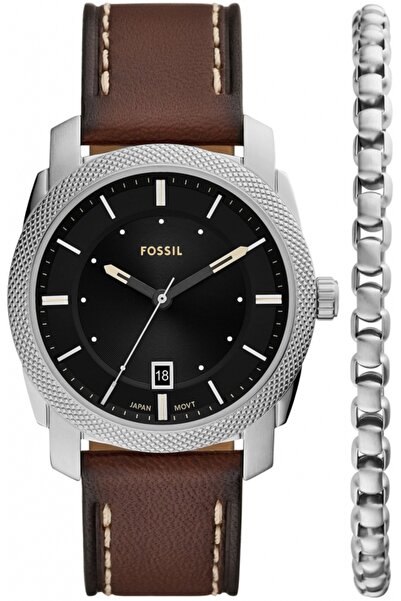 Fossil Set de modă maro pentru bărbați FS6081SET