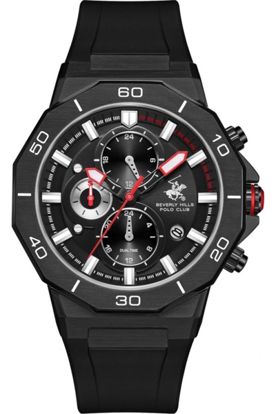 Beverly Hills Polo Club Ceas de modă pentru bărbați BEVERLY HILLS BP3784X.651...