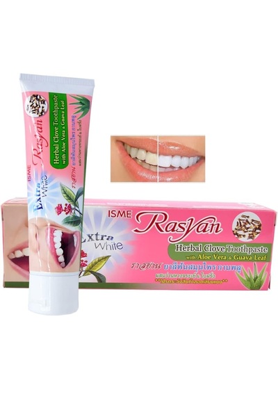 RASYAN HERBAL CLOVE TOOTHPASTE WITH ALOE VERA & GUAVA LEAVE 100g
