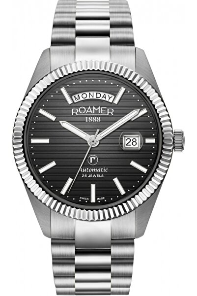 Roamer Ceas bărbătesc 981666 41 85 50 — clasic din oțel inoxidabil