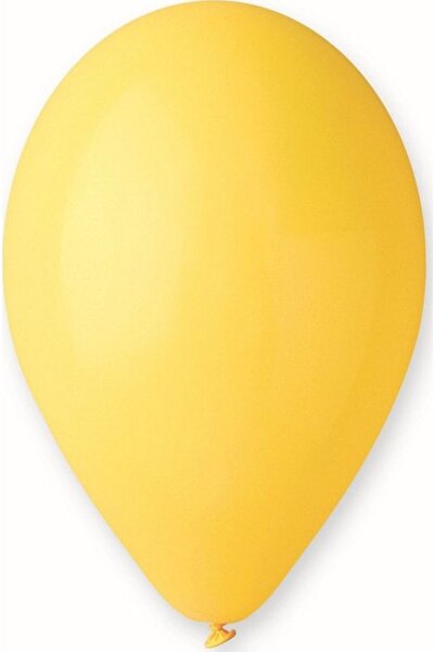 Godan Balon Gemar Pastel Galben, G110, 30 cm, 100 bucăți.