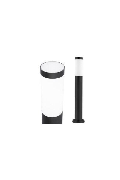 Lumiled Lampă de grădină de exterior E27 BLACK CHUNK 65cm Lilium