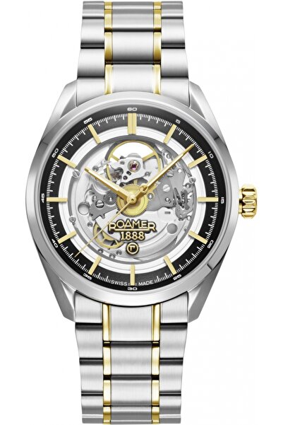 Roamer Ceas bărbătesc 965985 47 85 20 — auriu, clasic, pentru înot.