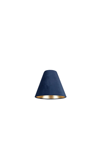Nowodvorski Abajur CAMELEON CONE S ALBASTRU/GOLD 8501