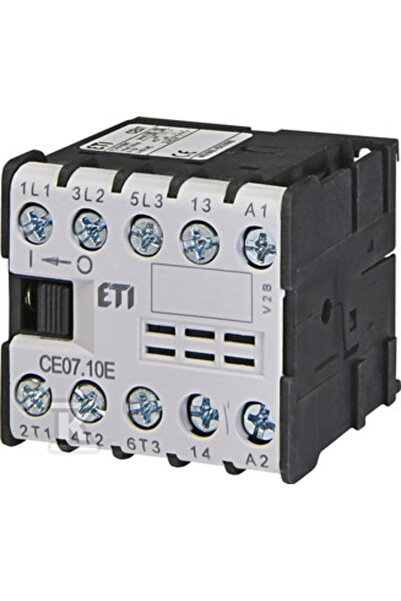 ETI Polam Contactor miniatural 7A 3P 110V AC 1Z 0R CE07.10-110V-50/60Hz 00464...