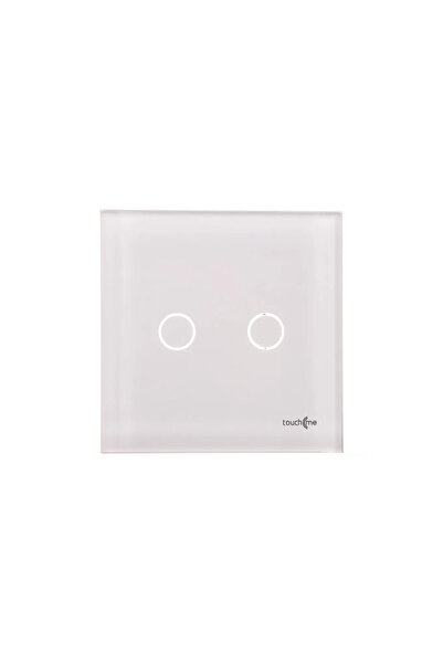 Touch Me Touchme TouchMe Panou mare din sticlă, conector dublu, alb (TM702W)