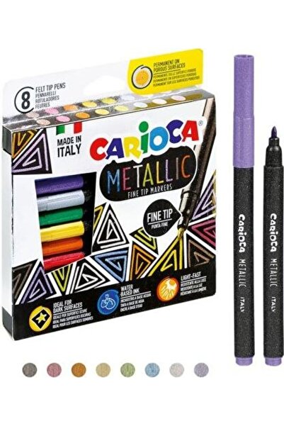 carioca Pixuri metalice 8 culori