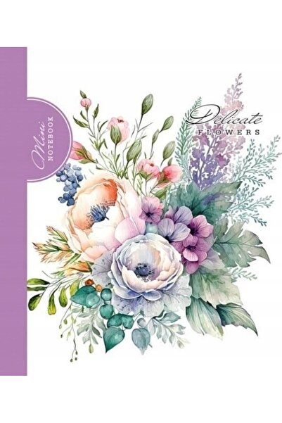 Fresh Company Caiet decorativ 100x100/48K carouri Buchet violet