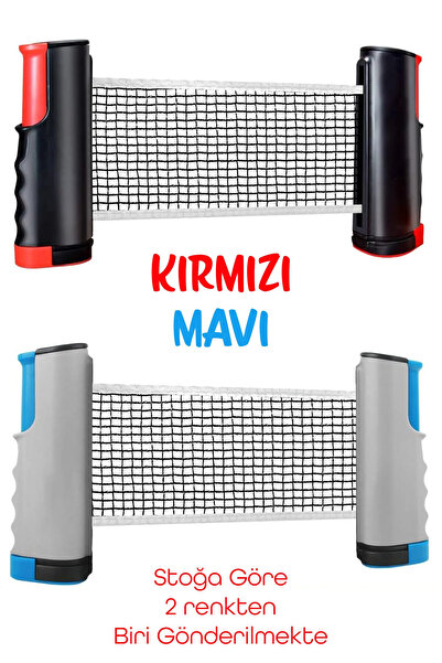 Ozsport Masa Tenisi Filesi Raket Top Seti 6lı Otomatik Gerdirme Mekanizmalı Tüm Masalara Uyumlu Masa Tenisi Seti + Masa Tenisi Filesi + 3 Adet Top