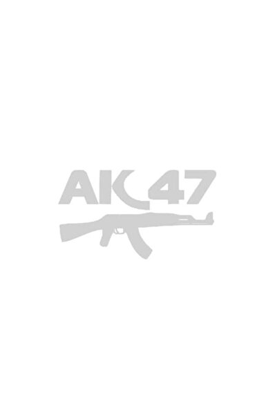 Oracal Autocolant decorativ auto, AK 47, 15x11 cm, Alb
