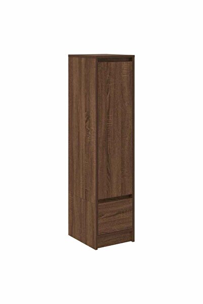 vidaxl Tablou Stejar maro 29,5x34x119,5 cm Lemn prelucrat
