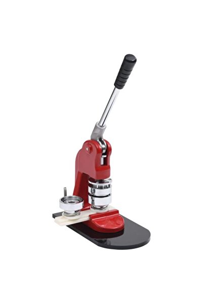 vidaxl Presă pentru insigne cu tăietor circular de 44 mm