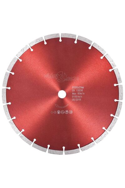 vidaxl Disc diamantat, oțel, 300 mm