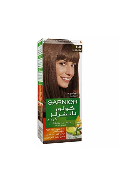 Garnier كولور ناتشورالز كريم مغذي لصبغ الشعر بشكل دائم - 6.25 بني كستنائي
