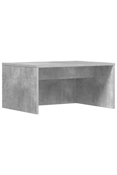 vidaxl Birou montat pe perete Pe perete Gri din beton 60 x 45 x 30 cm