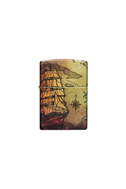 Zippo ΑΝΤΙΑΝΕΜΙΚΟΣ ΑΝΑΠΤΗΡΑΣ ΛΑΔΙΟΥ ΜΕ ΣΧΕΔΙΑΣΜΟ ΠΕΙΡΑΤΙΚΟΥ ΠΛΟΙΟΥ - 49355