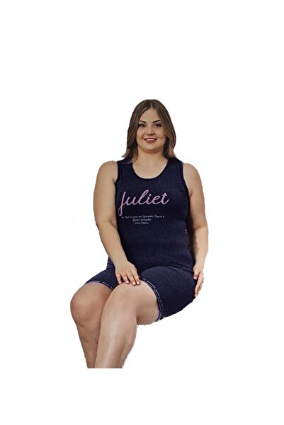 Prestige ΓΥΝΑΙΚΕΙΟ BABY DOLL ΓΚΡΙ ''ΤΖΟΥΛΙΕΤ'' OVERSIZE 8851