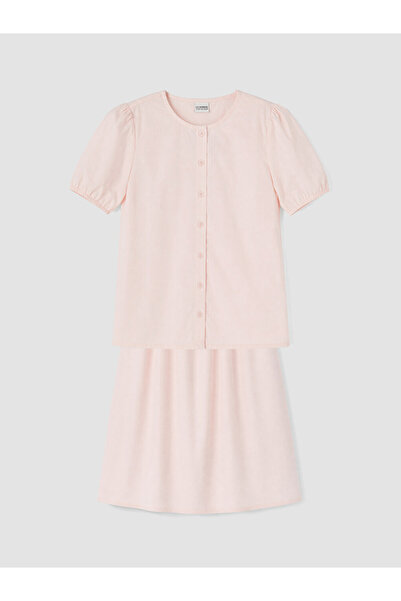 LC Waikiki Girl's Skirted Suit for Style Enthusiasts from Uzg Store