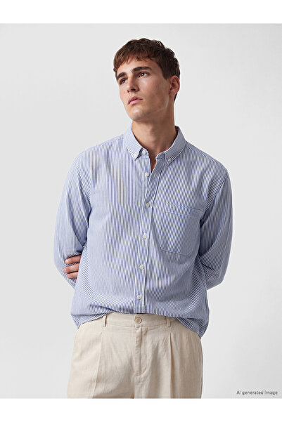 LC Waikiki Peak New Season Regular Fit Striped Men's Shirt