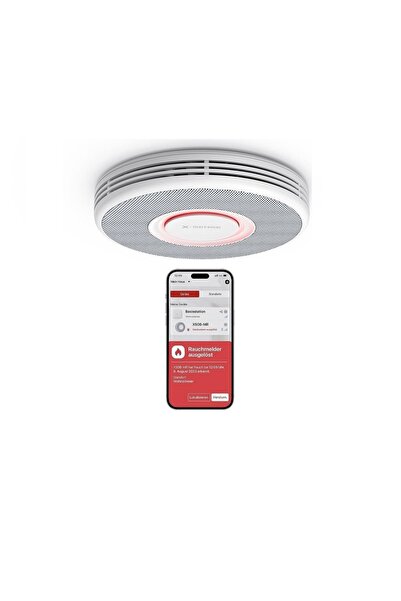 X-Sense XS0B-MR Duman Dedektörü Yangın Alarm Kablosuz Wi Fi li (1 Adet XS0B-M...