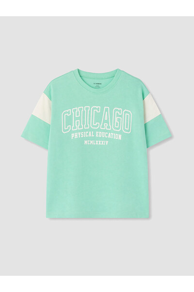 LC Waikiki Chicago Printed Boys' Set