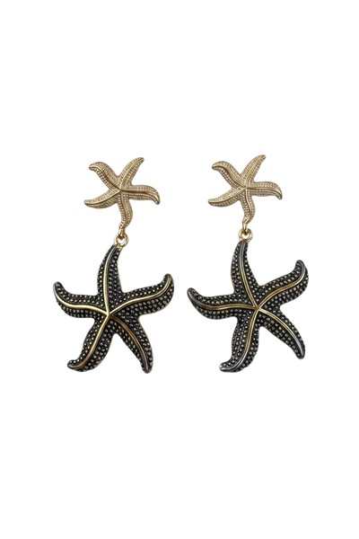 Bo Takı ve Aksesuar Starfish Earrings