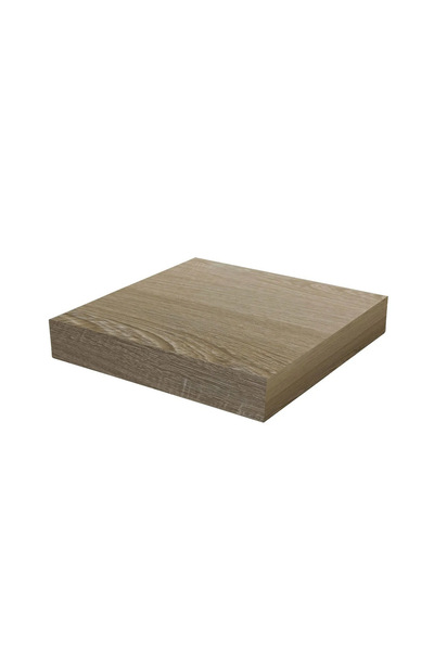 Target Home Ράφι τοίχου ξύλινο Oak 23x23,5x3,8εκ. με μεταλλικά κρυφά στηρίγματα