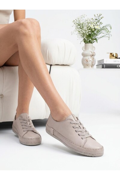 Freefoot 12906 Mink Genuine Soft Leather Casual Women's Shoes