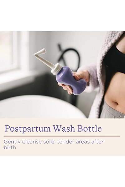 Lansinoh Peri Bottle for Gentle Postpartum Care and Cleansing, 12.2 Ounces