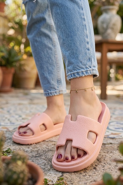 Modafırsat Women's Daily Slippers Stylish Orthopedic Summer Home Beach Vacati...