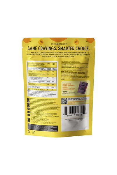 DRYBOX Dried Orange Apricots (Soft and Plump) - 56g