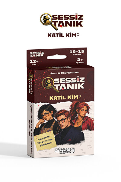 Zigzag Sessiz Tanık Katil Kim? Strateji, Mantık ve Dedektiflik Kutu Oyunu