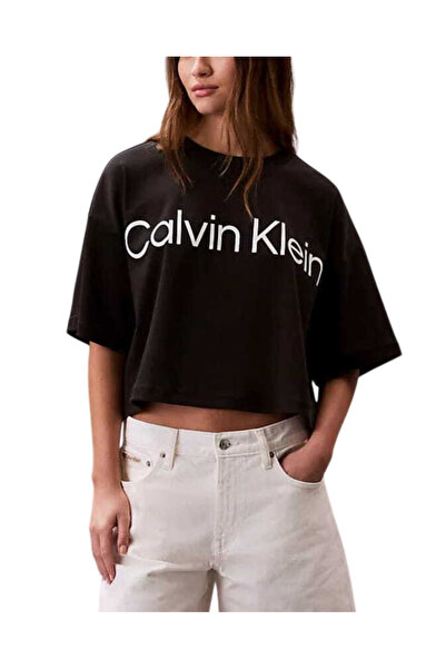 Calvin Klein Γυναικείο T-shirt Μαύρο LV047G839G-UB1