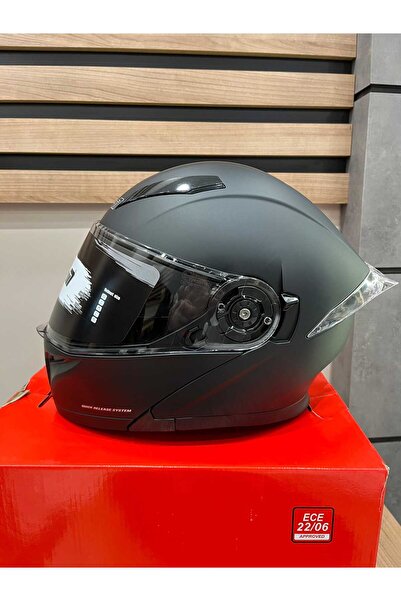 freem FR-965 MAT BLACK ÇENE AÇILIR KASK
