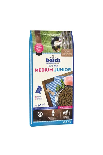 Bosch Medium Junior Ξηρά Τροφή Κουταβιού 15kg