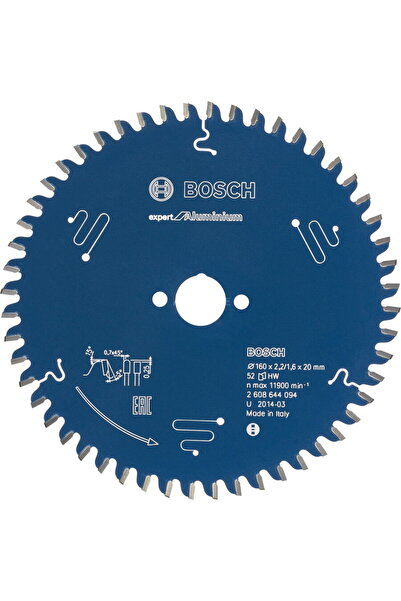 Bosch Panza fierastrau circular pentru aluminiu, 235 x 30 x 2.6 mm, 80 dinti