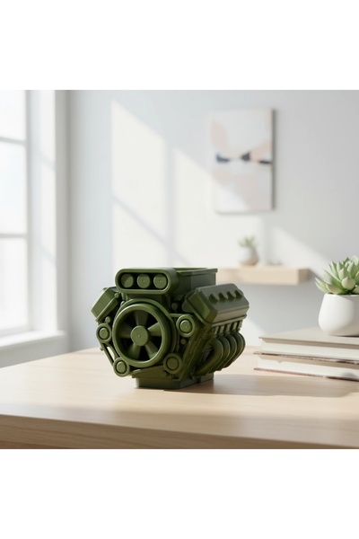 OEM Decorațiune de Perete Design Motor Industrial Imprimată 3D
