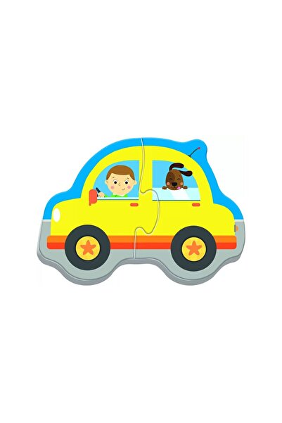 Trefl Puzzle clasic pentru bebeluși, vehicule de transport, 8 piese