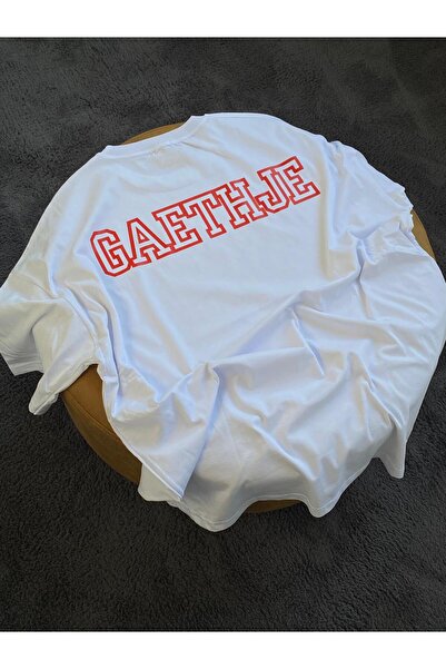 Spark Collection UFC Justin Gaethje %100 Pamuklu Relax Kalıp Bisiklet Yaka Be...